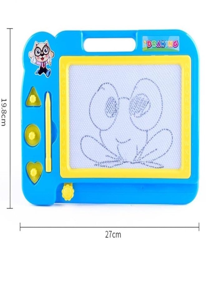 FRATELLI Plastic Magic Slate for Kids/Pen Doodle/Pad/Erasable Drawing,Writing Learning Board(Basic Magnetic Board Very Useful and Easy to Use,Helps Children in Learning How to Write,Read and Draw) - Image 4